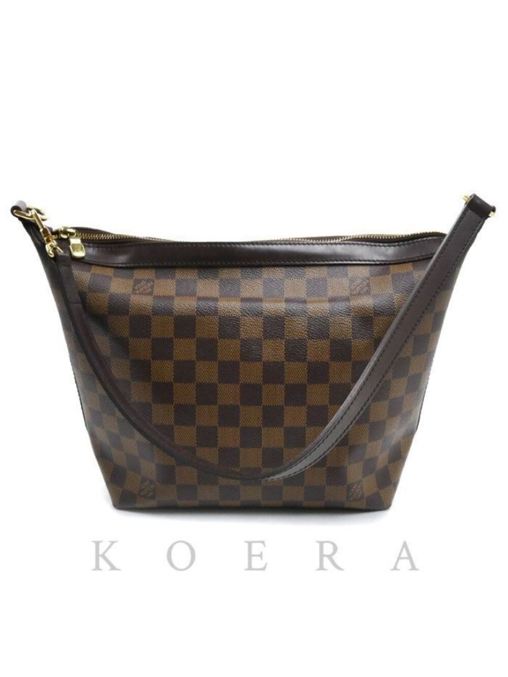 Louis Vuitton Illovo MM Shoulder Bag Damier
